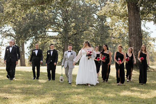 A photo of Jessica & Robby - Burdoc Farms Wedding